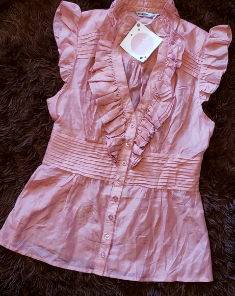 Miss Miss by Valentina - Pink/Mauve Top - Picture 12 of 12